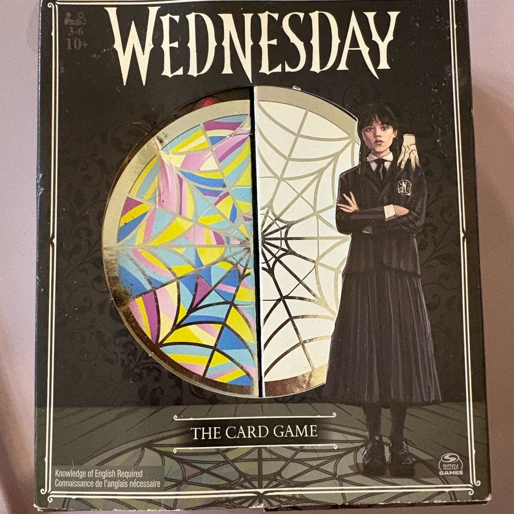 Wednesday Card Game - Colorful Edition